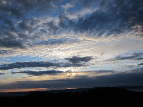 Photo of sunset at Henry Coe