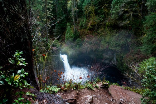 Photo of a waterfall at Eagle Creek