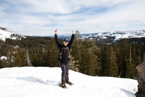 Photo of Castle Peak at the turnaround point