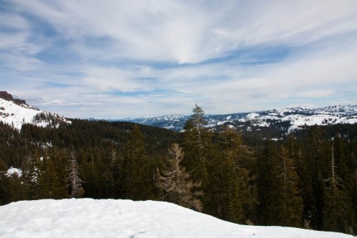 Photo of the view near Castle Peak