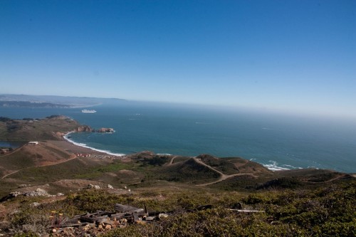 Photo of San Francisco Bay from the Marin Headlands
