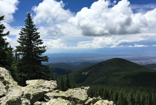 Views along the trail to Raven's Ridge