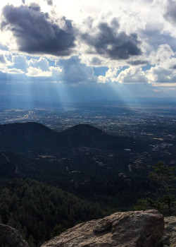 Views from the top of Atalaya Trail