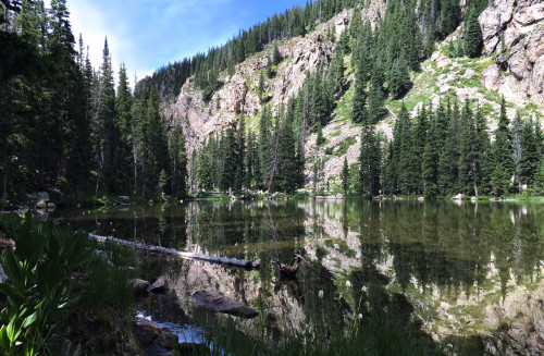 Nambe Lake reflection