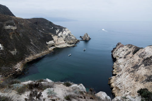 Santa Cruz Island coast
