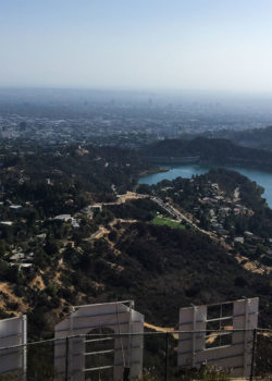 Behind the Hollywood sign