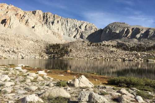 morning lake reflections
